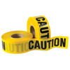 A Picture of product 969-990 Barricade Tape. 3" x 1,000 Feet. Printed "CAUTION".