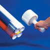 A Picture of product 971-840 Bundling Stretch Film.  5" x 1,000 Feet.  80 Gauge.  Clear Color.