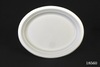 A Picture of product 967-335 Champware™ Molded Fiber Tableware.  12-1/2" x 10" Heavy Weight Pulp Platter.  Compostable, 500/Case