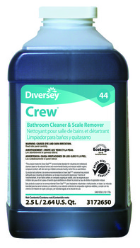 Crew® Bathroom Cleaner & Scale Remover.  Green Seal Certified. 2.5 Liter J-Fill, 2/cs. Purple color.