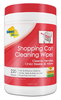 A Picture of product 223-302 Diamond Wipes Shopping Cart Cleaning Wipes.  7" x 5.75".  220 Wipes/Canister.