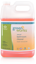 Green Works® Bathroom Cleaner Concentrate.  1 Gallon.