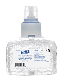 PURELL® Advanced Hand Sanitizer Green Certified Gel Refill for PURELL® LTX-7™ Dispenser. 700 mL. 3 Refills/Case.