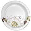 A Picture of product 150-104 Dixie® Pathways® Mediumweight Paper Plates, 8 1/2", Pathway, 125/Pack