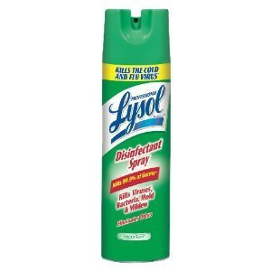 Lysol Disinfectant Spray. 12/19 oz. Country Scent.