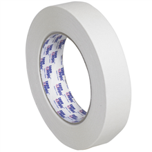Tape Logic™ #2400 Masking Tape. 1" x 60 yards. 5.6 mil. White. 36 rolls/cs. Moisture and oil resistant. For medium masking and packaging applications.