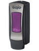 A Picture of product 672-234 GOJO® ADX-12™ Push-Style Dispenser for GOJO® Foam Soap. 1250 mL. 3.97 X 11.86 X 4.64 in. Chrome.