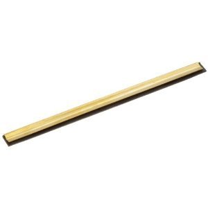 GoldenClip®/GoldenPRO Brass Squeegee Channel with Rubber Blade. 12 in. / 30 cm.