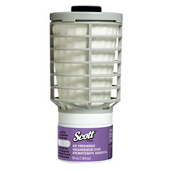 SCOTT® Continuous Air Freshener Refill - Summer Fresh. No batteries required. Lasts for 60 days on a single cartridge. 6/cs.