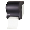 A Picture of product 966-457 San Jamar® Tear-N-Dry Essence™ Touchless Towel Dispenser,  Classic, Black, 11 3/4 x 9 1/8 x 14 7/16