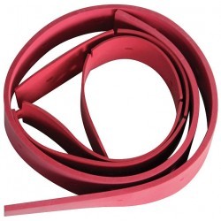 Tennant Linatex Side Channel Squeegee. Red. 23.5". Durable, oil resistant.