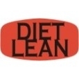 Little Grabber Label. "Diet Lean." 1000 labels/roll.