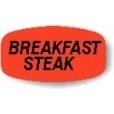 Little Grabber Label. Printed "Breakfast Steak." 1000 labels/roll.