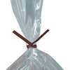 A Picture of product 967-405 Paper Twist Ties. 12" x 5/32". White. Bending Wire Coil.
