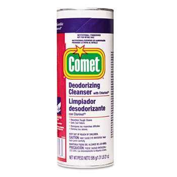 Comet Scouring Powder Cleanser with Bleach. 21 oz Container. 24/cs.