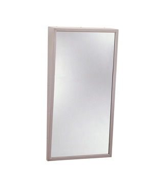 Fixed-Position Tilt Mirror.  18" W x 30" H.