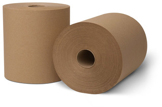 Tork® Controlled (Proprietary/Strategic) Roll Towels. 8 in X 630 ft. Natural color. 6 rolls.
