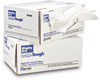 A Picture of product 975-677 Dubl-Tough® Single Duty Scrim Wiper.  9-3/4" x 16-3/4".  White Color.  125 Wipers/Box.  Pop-Up Box.
