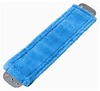 A Picture of product 966-021 Unger SmartColor Wet / Dry MicroMop 15.0 Mop Pad. 16". Blue. Able to reduce bacteria up to 96%.