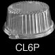 Dart Clear High Dome Cover for 6" Plates. Water-tight seal. 500/cs. For use with 6PWC, 6PWCR,6PWQ, 6PHQ, 6PBQ, 6PWF.