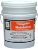 A Picture of product 966-638 Woodforce Maintainer. Dust mop treatment for use on natural hardwood floors. White, non-viscous. Fresh scent. 5 gallon. pH 8.5 - 9.0.