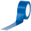 A Picture of product 967-555 Heavy Duty Solid Vinyl Safety Tape. Blue. 3" x 36 yds. 6 mil. Resists oil, grease, moisture, solvents and scuffs. 16/cs.