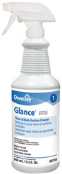 Diversey Glance® HC RTU Glass & Multi-Surface Cleaner. 32 oz. 12 count.