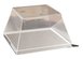 A Picture of product 967-570 Yoshi Koyal Abyss Dish Dome Lids. 2.5" x 2.5". Clear. 1000/cs.