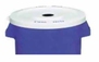 A Picture of product 966-690 Recycle Huskee Round Lid. White. No Print. 22.25" dia.
