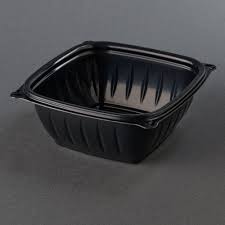 PresentaBowls® Plastic Bowls.  12 oz.  Black Color.