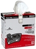 A Picture of product 871-137 Brawny Industrial® Heavy Weight HEF Disposable Shop Towels,  9x12.5, White, 176/Box, 10 Box/Crtn