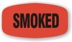 Little Grabber Label. Printed "Smoked". 1.364" x 0.738". 1000 Labels Per Roll.