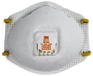 3M™ Particulate Respirator Mask.  N95 Rated.  10 Masks/Box.