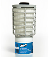 Scott® Continuous Air Freshener Refill,  Ocean, 48mL Cartridge, 6/Carton