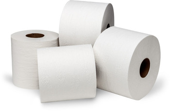 Dubl-Nature® Green Seal™ Controlled-Use OptiCore™ Bath Tissue.  3-3/4" x 4".  2-Ply.  865 Sheets/Roll.