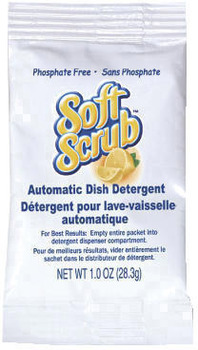 Soft Scrub® Automatic Dish Detergent - Single Use Packaging.  1 oz. Packet.