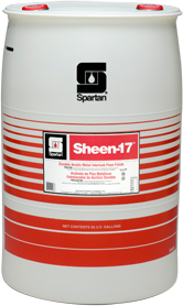 Sheen 17 Floor Finish.  17% Solids.  55 Gallon Drum.