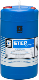 Step Down® Low Odor Finish Liquidator.  Wax Stripper.  15 Gallon Drum.