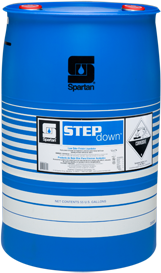 Step Down® Low Odor Finish Liquidator.  Wax Stripper.  55 Gallon Drum.