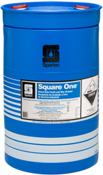 Square One®.  Extra Heavy-Duty Wax and Finish Stripper.  30 Gallon Drum.