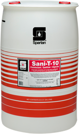 Sani-T-10®.  No-Rinse Disinfectant / Sanitizer / Algicide.  55 Gallon Drum.