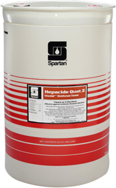 Hepacide Quat  II Virucidal Disinfectant.  55 Gallon Drum.