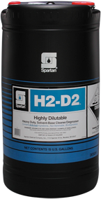 H2-D2.  Highly Dilutable, Heavy Duty Cleaner / Degreaser.  15 Gallon Drum.