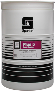 Plus-5®.  Heavy Duty Carpet Shampoo.  55 Gallon Drum.