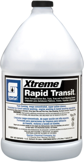 Xtreme Rapid Transit®.  Mass Transit Cleaner.  1 Gallon.