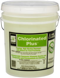 Chlorinated Plus™.  Food Processing Concentrated Degreaser with Bleach.  5 Gallon Pail.