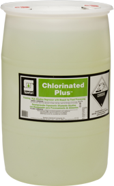Chlorinated Plus™.  Food Processing Concentrated Degreaser with Bleach.  30 Gallon Drum.