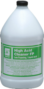 High Acid Cleaner FP.  Low Foaming Food Processing Cleaner.  1 Gallon.