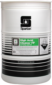 High Acid Cleaner FP.  Low Foaming Food Processing Cleaner.  55 Gallon Drum.