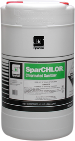 SparCHLOR®.  Chlorinated Sanitizer.  15 Gallon Drum.